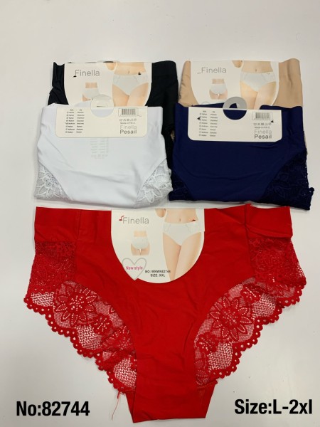 Majtki damskie, size L-2xl paczka 24szt ,mix kolor