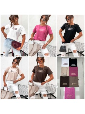 Bluzki damskie polskie,size uni,paczka 6szt, mix kolor