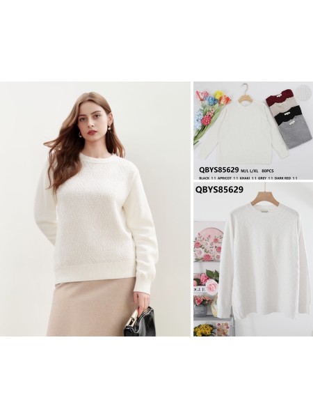 Swetry  damskie tureckie ,size m-xl,paczka 10szt, mix kolor