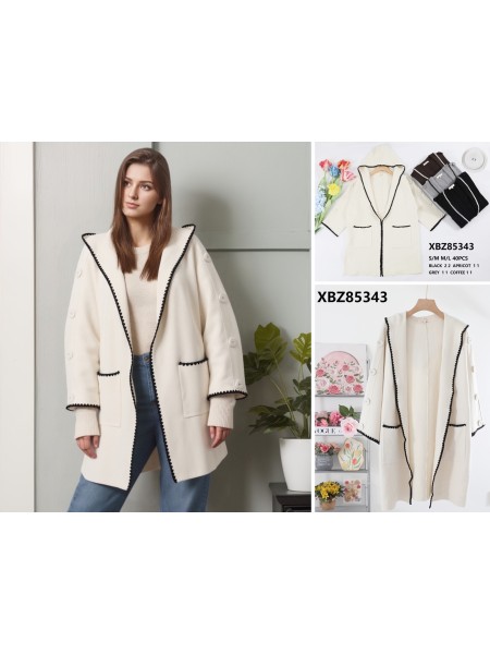 Płaszcz damskie tureckie ,size s-l,paczka 10szt, mix kolor