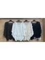 Bluzki damskie wlolskie,size uni ,paczka 6szt, mix kolor
