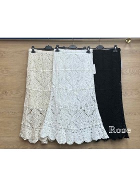 Spódnica długa damskie wlolskie,size uni ,paczka 6szt, mix kolor