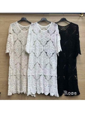 Sukienki damskie wlolskie,size uni ,paczka 6szt, mix kolor