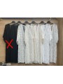 Sukienki damskie wlolskie,size uni ,paczka 6szt, mix kolor