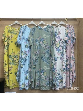 Sukienki damskie wlolskie,size uni ,paczka 6szt, mix kolor