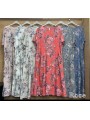 Sukienki damskie wlolskie,size uni ,paczka 6szt, mix kolor