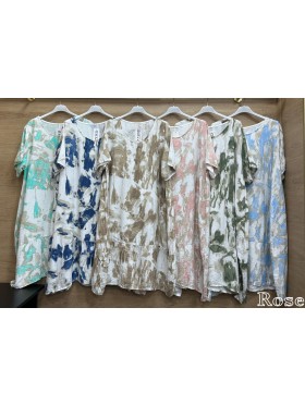 Sukienki damskie wlolskie,size uni ,paczka 6szt, mix kolor