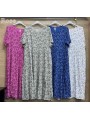 Sukienki damskie wlolskie,size uni ,paczka 6szt, mix kolor