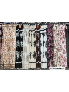 Kombinezony damskie wlolskie,size uni ,paczka 6szt, mix kolor