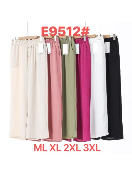 Spodnie damskie ,size m-3xl ,paczka 12szt, mix kolor