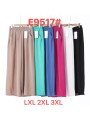 Spodnie damskie ,size l-3xl ,paczka 12szt, mix kolor