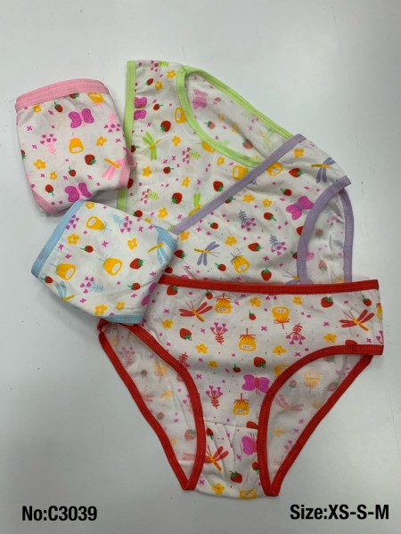 Majtki DZIECIĘCA, size xs-m paczka 24szt ,mix kolor
