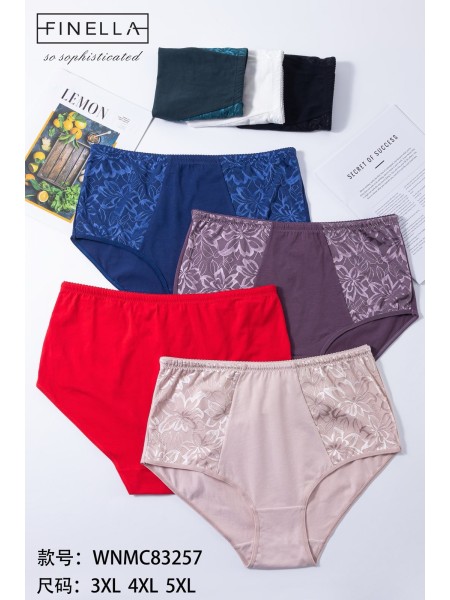 Majtki damskie, size 3-5xl paczka 24szt ,mix kolor