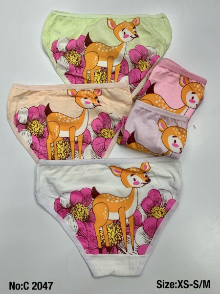 Majtki DZIECIĘCA, size xs-m paczka 24szt ,mix kolor