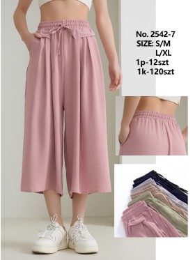 Spodnie damskie ,size s-xl ,paczka 12szt, mix kolor