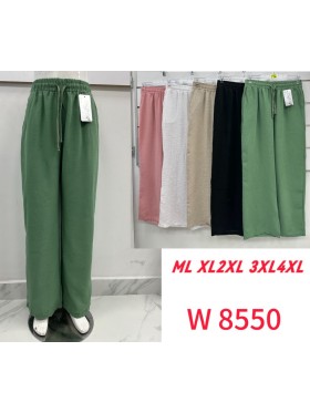 Spodnie damskie ,size m-4xl ,paczka 12szt, mix kolor