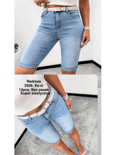 Spodenki jeansowe damskie , size XS-XL paczka 12szt,