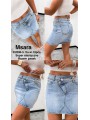 Spódnica krótka jeansowa damska M'sara,size XS-XL, paczka 10szt,