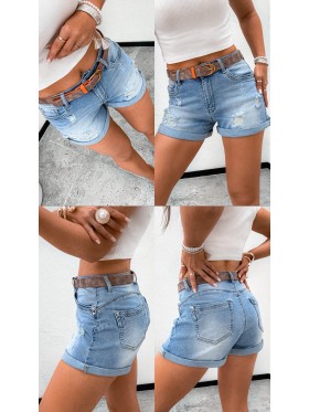 Spodenki jeansowe damskie M'sara, size XS-XL paczka 10szt,