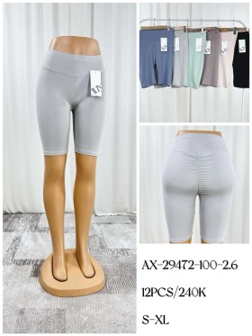 Legginsy damskie ,size s-xl ,paczka 12szt, mix kolor