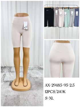 Legginsy damskie ,size s-xl ,paczka 12szt, mix kolor