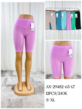Legginsy damskie ,size s-xl ,paczka 12szt, mix kolor