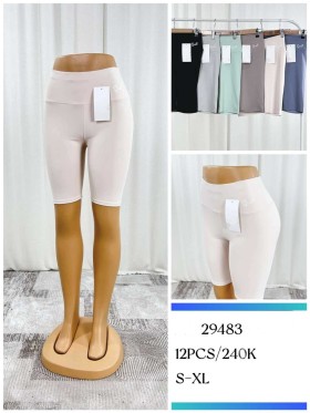 Legginsy damskie ,size s-xl ,paczka 12szt, mix kolor