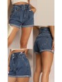 Spodenki jeansowe damskie M'sara, size XS-XL paczka 12szt,