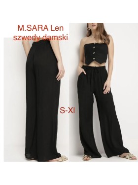 Spodnie damskie Msara, size S-XL paczka 12szt,