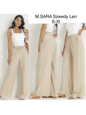 Spodnie damskie Msara, size S-XL paczka 12szt,