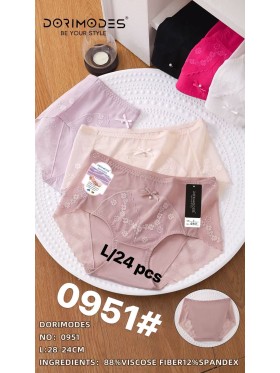Majtki damskie, size l paczka 24szt ,mix kolor