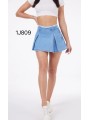 Spódnica krótka jeansowa damska ,size 34-42, paczka 10szt,
