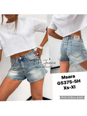 Spodenki jeansowe damskie M'sara, size XS-XLpaczka 10szt,