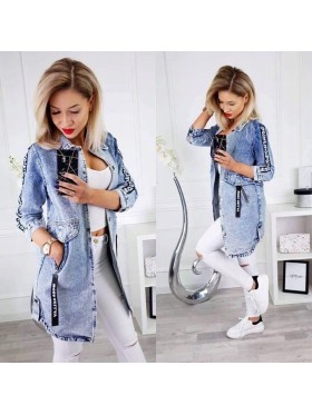 Kurtki Jeansowe damskie , size XS-XL paczka 10szt,