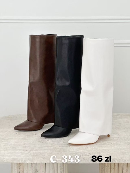Buty Kozaki Damskie (36-41, 12par)