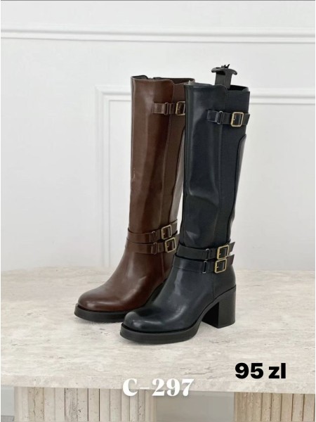 Buty Kozaki Damskie (36-41, 12par)