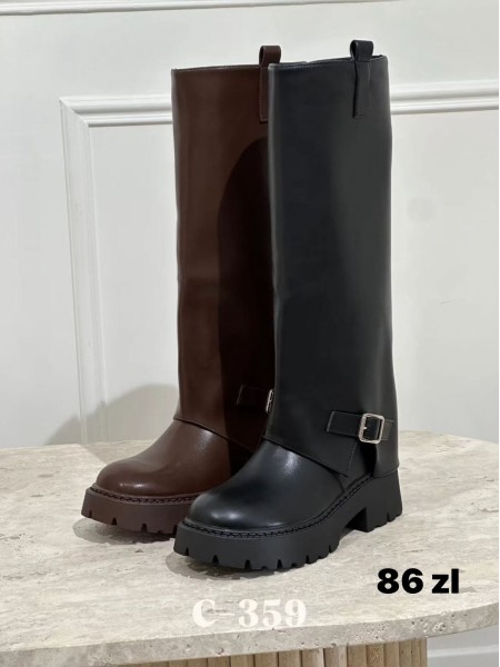 Buty Kozaki Damskie (36-41, 12par)