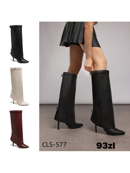 Buty Kozaki Damskie (36-41, 12par)