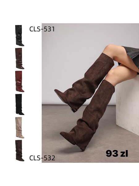 Buty Kozaki Damskie (36-41, 12par)