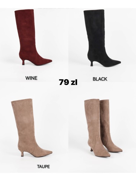 Buty Kozaki Damskie (36-41, 12par)