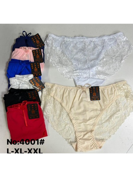 Majtki damskie, size l-2xl paczka 24szt ,mix kolor