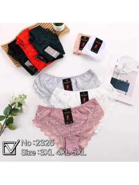 Majtki  damskie, size 3-5xl paczka 24szt ,mix kolor