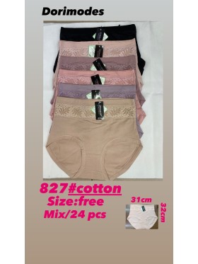 Majtki damskie, size free paczka 24szt ,mix kolor