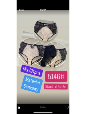 Majtki damskie, size l-3xl paczka 24szt ,mix kolor