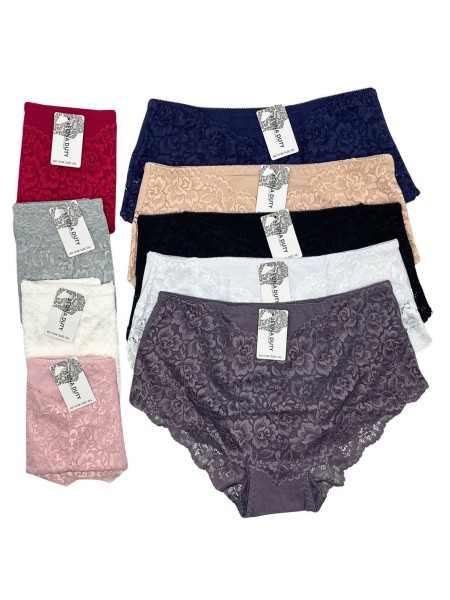 Majtki damskie, size 2xl paczka 24szt ,mix kolor