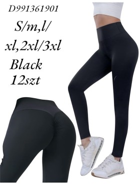 Legginsy damskie ,size S-3xl ,paczka 12szt,1 kolor