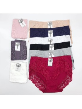 Majtki damskie, size 4xl paczka 24szt ,mix kolor