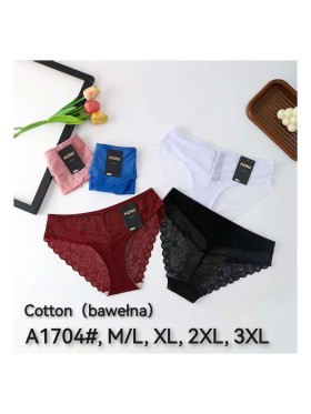 Majtki damskie, size m-3xl paczka 24szt ,mix kolor