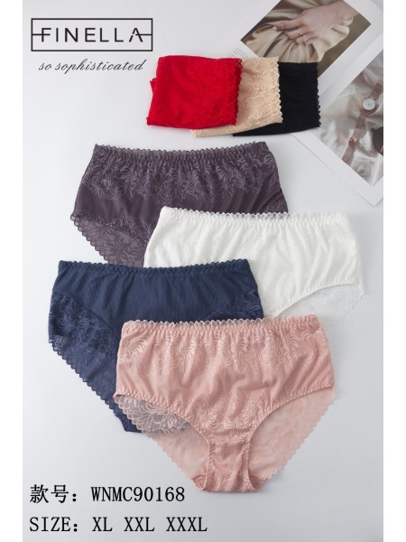Majtki damskie, size xl-3xl paczka 24szt ,mix kolor