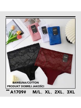 Majtki damskie, size m-3xl paczka 24szt ,mix kolor